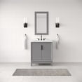 thumbnail image 1 of Water Creation Elizabeth 30" Wood Single Bathroom Vanity in Gray/Bronze, 1 of 7