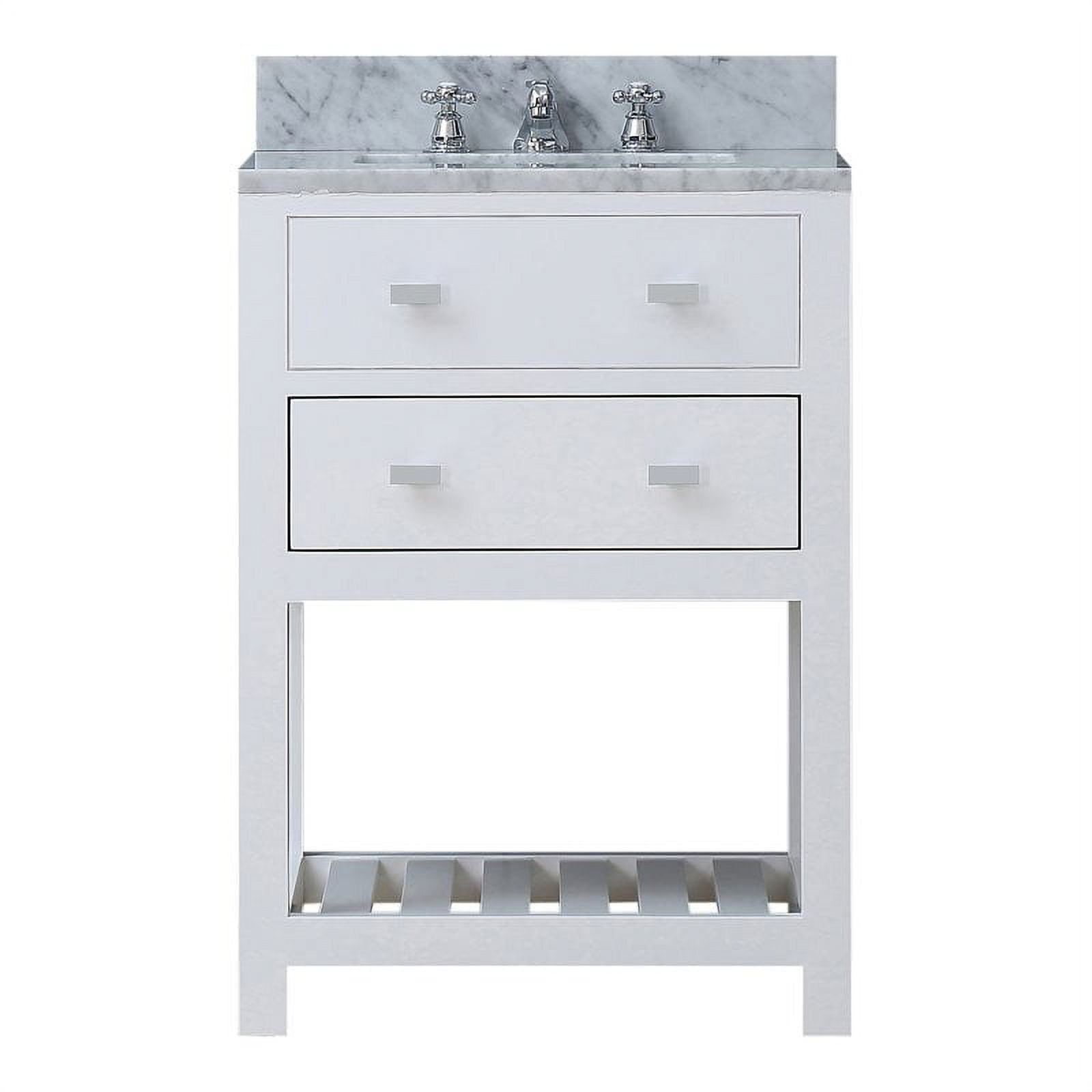 Water Creation Madalyn 24" Single Sink Solid hardwood Bathroom Vanity