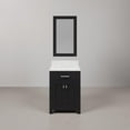 thumbnail image 1 of Water Creation Madison 24" Wood Single Bathroom Vanity in Espresso/Chrome, 1 of 7