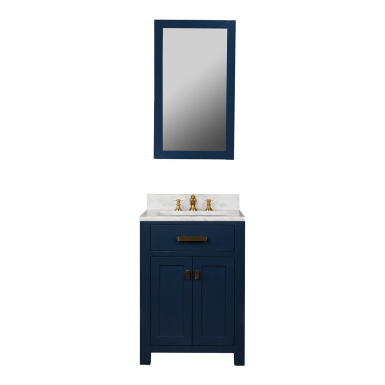 Donovan Single Bathroom Vanity (24–48) - Blue/Green