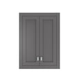 thumbnail image 1 of Water Creation Madison 33" Solid Hardwood Medicine Cabinet in Gray/Chrome, 1 of 4
