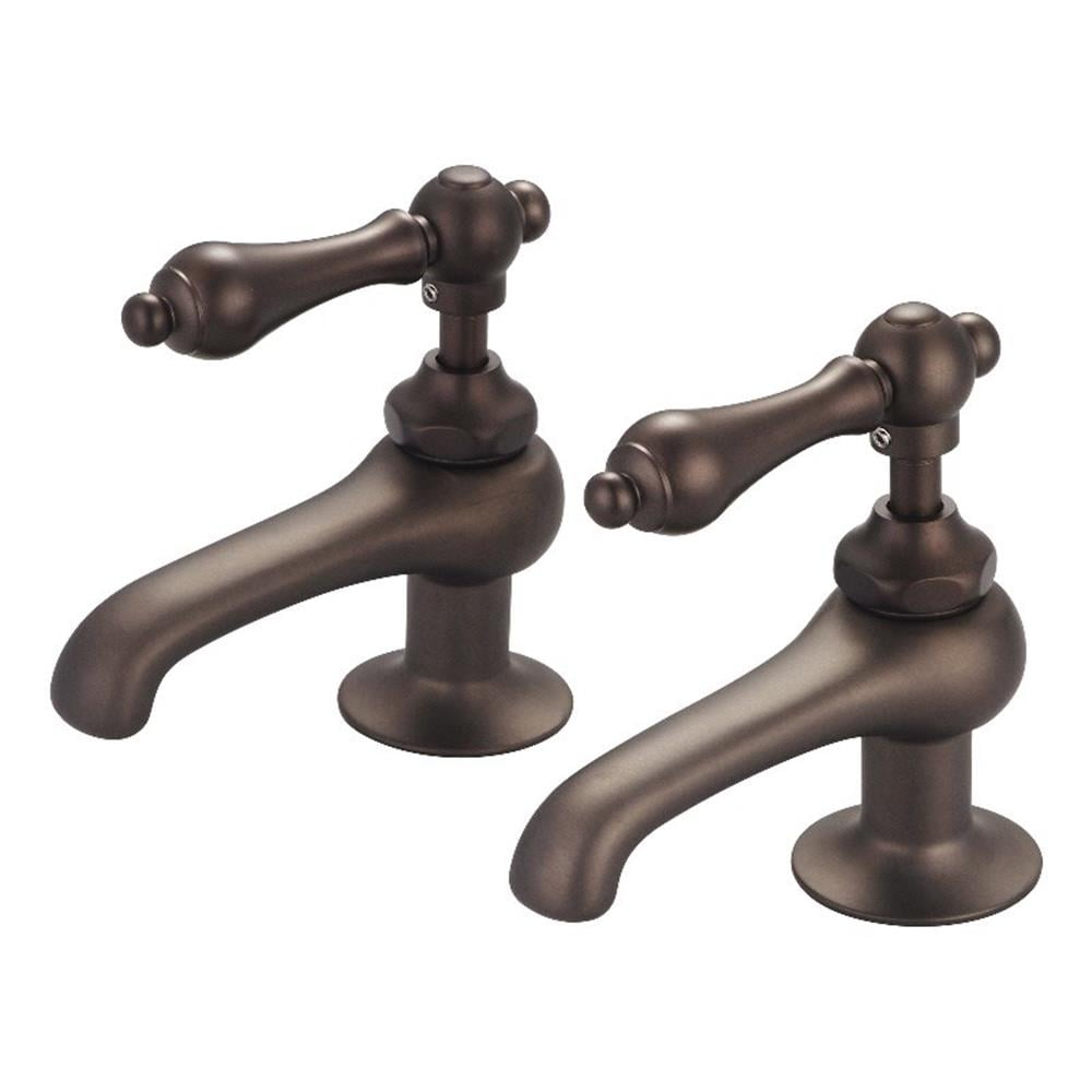 Water Creation Traditional Brass Lavatory Faucet - Oil-rubbed Bronze