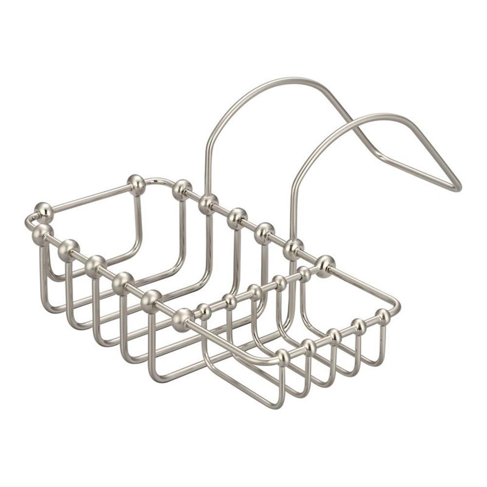 Water Creation Traditional Solid Brass Soap Dish in Brushed Nickel