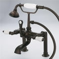 thumbnail image 1 of Water Creation Vintage Classic Double Handle Deck Mount Tub Faucet, 1 of 5