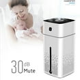 thumbnail image 1 of Water Cube Large Capacity Humidifier for Bedroom Household, USB Ultrasonic Cool Mist for Office Plant Desk, Quiet Mute Operation with Auto Shut Off Night Light for Sleep, 1 of 6
