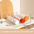 thumbnail image 1 of Water Cup Storage Rack Multi-layer Transparent Tabletop Creative Stackable Cup Rack Proof Household Storage Insulated Cup Shelf, Closet Organizers and Storage, 1 of 7