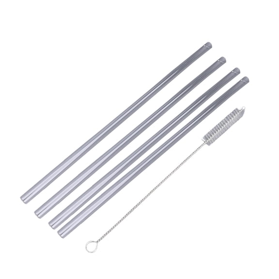 Water Cup Straw Is For Thermoflask 40Oz Straws Replacement Straight Drinking Straw With Cleaning Brush Bar Party Accessory
