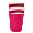 thumbnail image 1 of Water Cup Dispenser, Tyeign 10 Pieces 9 Ounce Disposable Paper Cups Party Cups Drinking Cups for Party Diy And Holiday 15Colors Water Cups for Painting Glasses Glass Water Bottles Paper Cups, 1 of 4