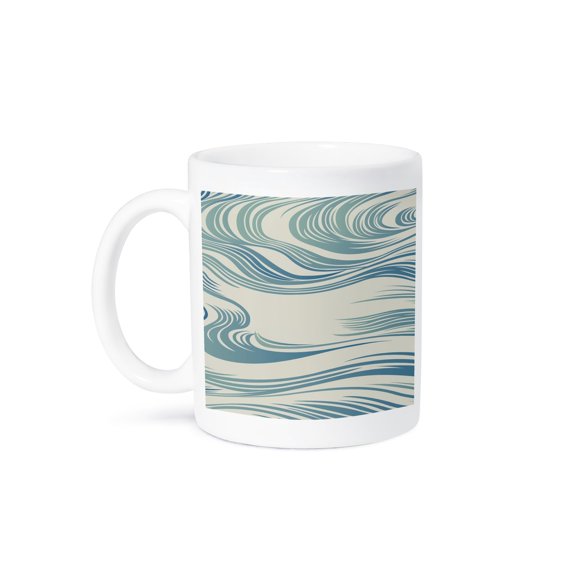 Water Current Pattern, 11oz Mug