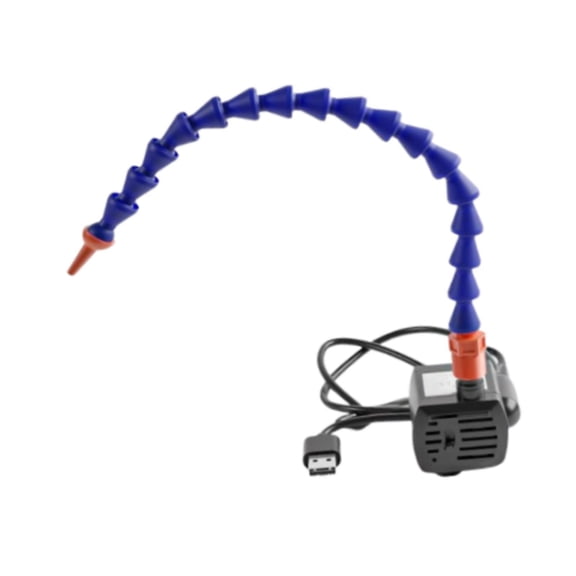 Water Cycle Pump Jade Sculpturing Tool USB Submersible Drip System Sturdy ABS Pipe for Engraving Tasks