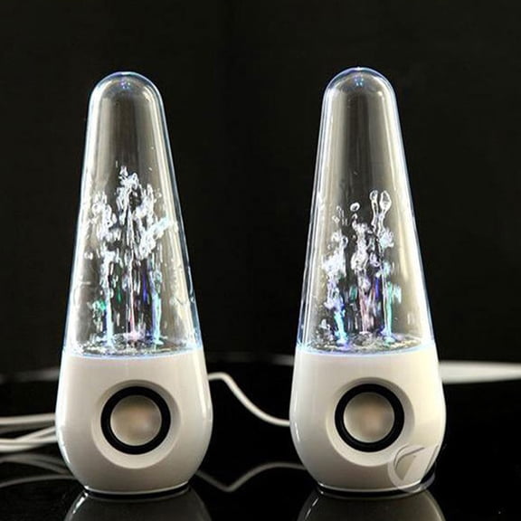Water Dancing Speakers LED Light Altavoz Speakers Parlantes HIFI 3D Surround Subwoofer Stereo Support Computers Music players
