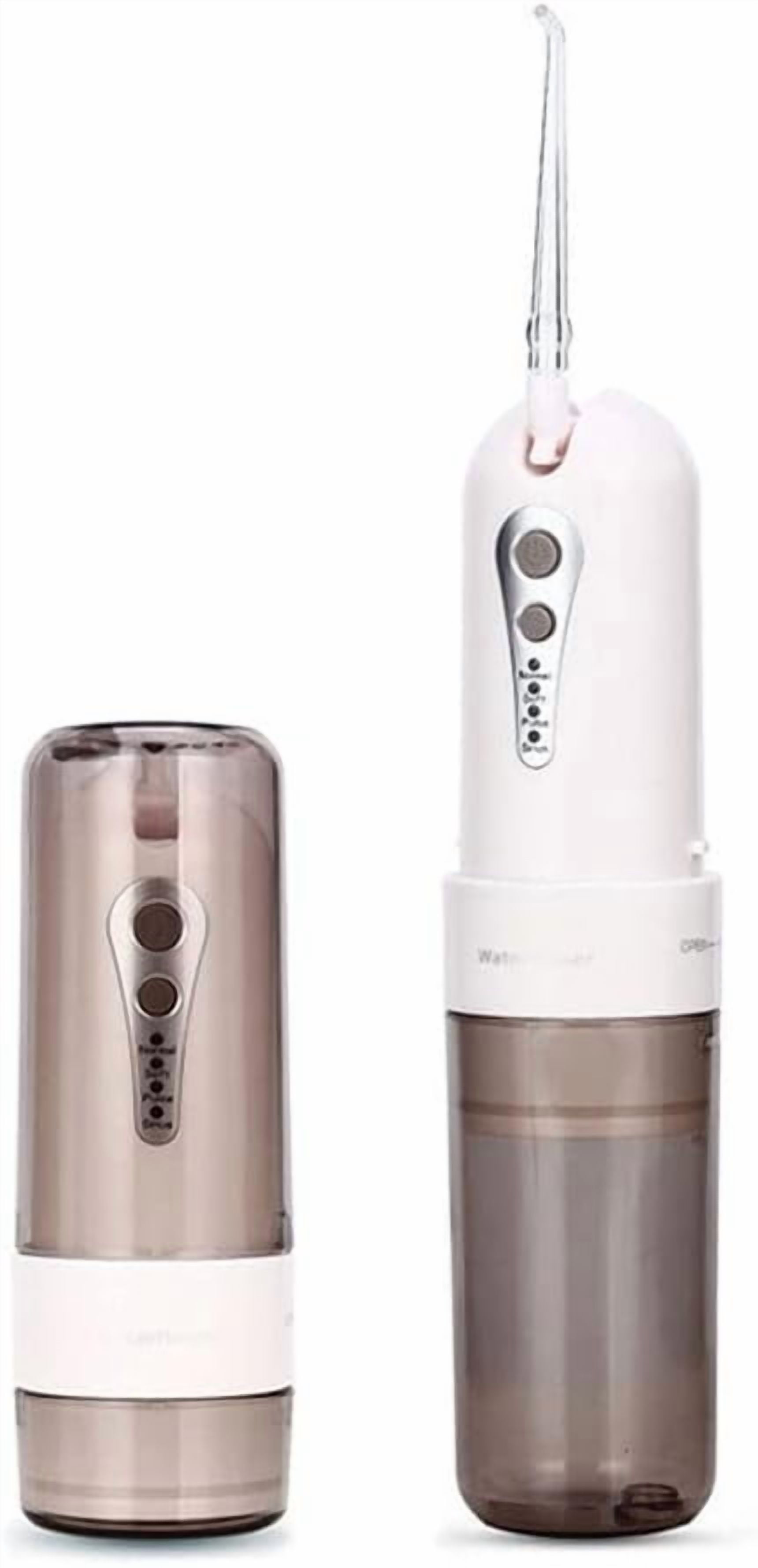 Water Dental Flosser for Teeth, Portable 200ML Water Teeth Cleaner Picks with 4 Cleaning Modes & 5 Jet Tips for Family Use, USB Rechargeable