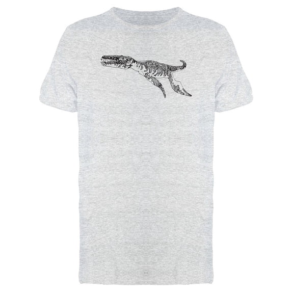 Water Dinosaur B&W Tee Men's -Image by Shutterstock