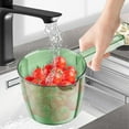 thumbnail image 1 of Water Dipper Bath Jug, Hygienic Transparent Design, Long Handle for Easy Use, Efficient Drainage, Heat-resistant Material, Space-saving Kitchen and Bathroom Cup, Topliu, 1 of 9