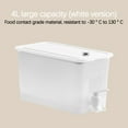 thumbnail image 1 of Water Dispenser under $5! Cagogo Large Capacity Cold Water Dispenser, Refrigerator Drink Dispenser with Faucet, 4L Fruit Infuser Pitcher, Lemonade Iced Tea Bucket, PP Material Beverage Container, 1 of 3
