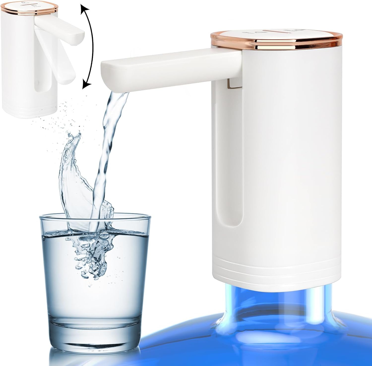 Water Dispenser for 5 Gallon Bottle,Foldable Portable Water Bottle Pump ...