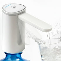 Water Dispenser for 5 Gallon Bottle, Portable USB Charging Electric Water Pump, Drinking Water Jug Pump for Home, Kitchen, Living Room, Office, Camping, Universal for 2-5 Gallon
