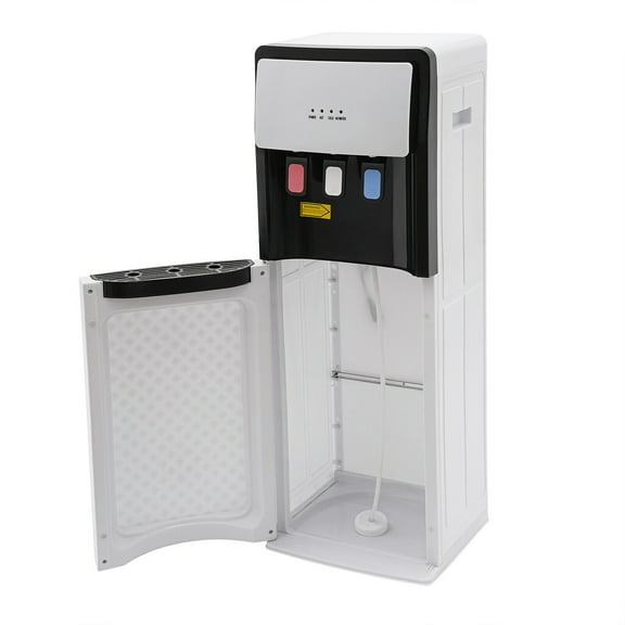 Water Dispenser Bottom Loading Water Cooler for 5 Gal Bottles with/Indicator Lights White