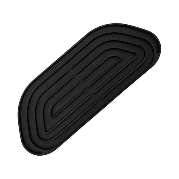 Water Dispenser Drip Tray Foldable Trim Size Drip Mat for Coffee Machine Kitchen Counter Drying Mat for Dishes and Faucet Heat Resistant Splash Guard for Sink and Countertop Protection Set Of 2