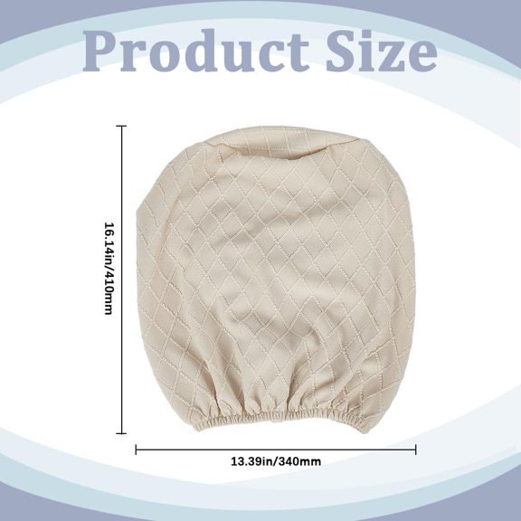 Water Dispenser Jug Cover Wheat Fabric Cloth Dustproof Reusable Stretchy Barrel Cooler 5 Gallons Bucket Furniture Standard Decoration Dust Protector Covers for Home Kitchen Office Hotel