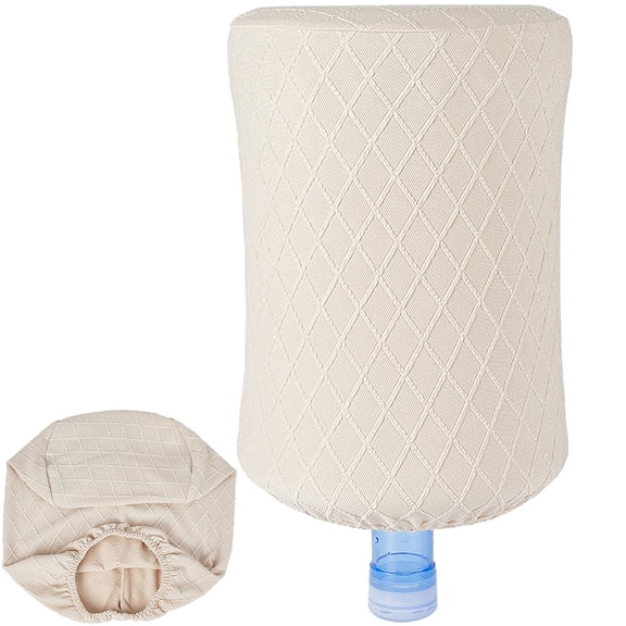 Water Dispenser Jug Cover Wheat Fabric Cloth Dustproof Reusable Stretchy Barrel Cooler 5 Gallons Bucket Furniture Standard