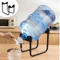 thumbnail image 1 of Water Dispenser Stand Holder Inverted Bracket for 5 Gallon Water Bottle Jug, Sturdy Plastic Countertop Water Cooler Accessories for Home Office Kitchen, 1 of 6