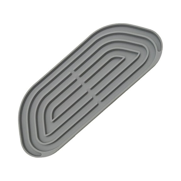 Water Dispenser Tray Foldable Drip Mat for Coffee Machine - Kitchen Countertop Splash Guard - Heat Resistant Absorbent Placemat for Dish Rack - Sink Organizer Pad for Drying Dishes and Cookware