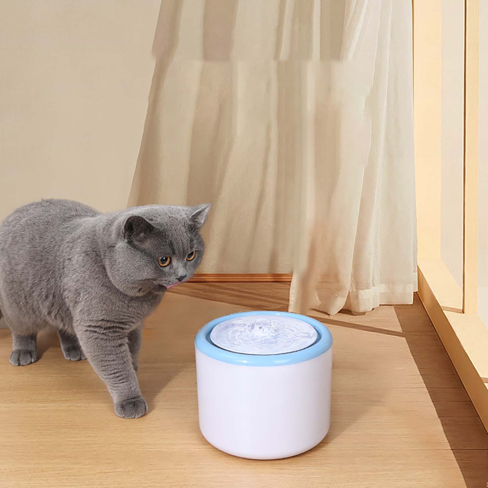 View of Water Dispensers Smart Pet Water Dispenser Automated Circulation and ...