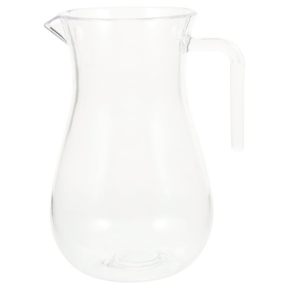 TABLZONE Clear Plastic Decanter for Bar, Party, and Home Use - , Lightweight Drink Dispenser
