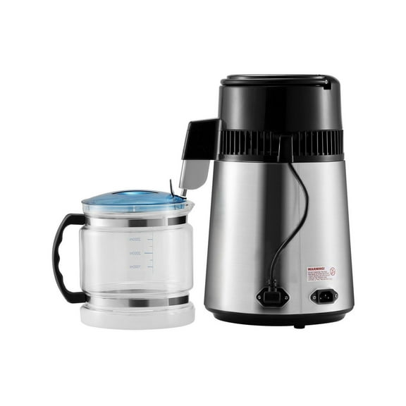 Water Distiller 4L, 750W Stainless Steel Water Purifier for Home