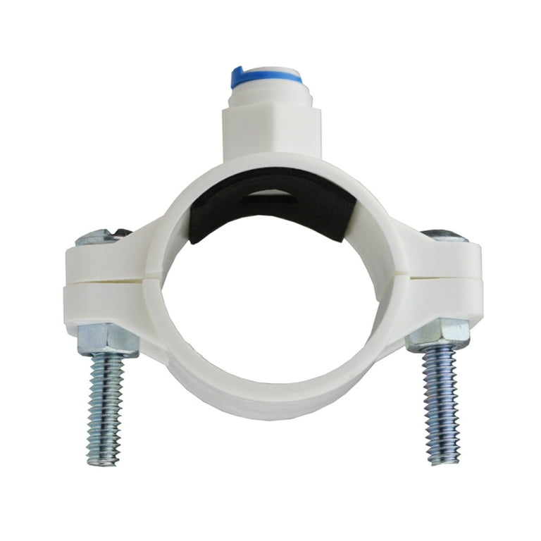 Water Drain Pipe Clamp Saddlefilters Connector Repair Clip Valve