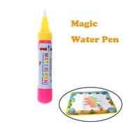 Water Drawing Pen for Aquadoodle Mat | Refillable Water Paint Marker | Mess-Free Color Doodle | Reusable Magic Aqua Drawing Tool | Compatible with Water Drawing Mats | 1 Piece