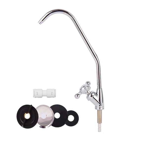 Water Drinking Water Faucet Single Hole Sink Faucet Drinking Water Faucet with Fittings 1/4-in Tube Faucet Tap
