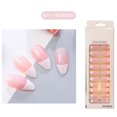 thumbnail image 1 of Water Drop False Nails 24 Piece Set Pointed Acrylic Nail Enhancements Reusable Wearable Nail Tips For Salon Quality Manicure At Home Easy Application, 1 of 8