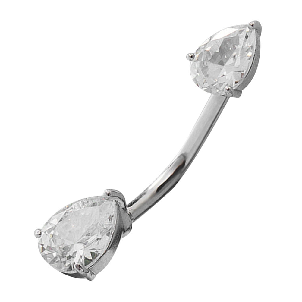 Water Drop Navel Ring Personalized Belly Button Rings Decor Piercings