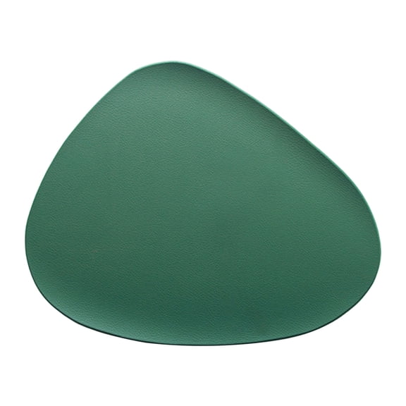 Water-Drop P mats PVC Waterproof Oil-Proof Heat-Resistant P Mats for Dining Table, Non-Slip Faux Leather Table Mats Modern Minimalist P mats for Kitchen Home Restaurant Indoor Outdoor Use