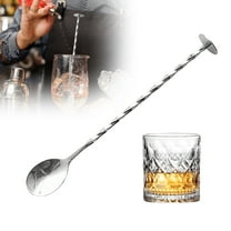 "Water Drop Spiral Bar Spoon Long Handle Mixing Spoon For Coffee Tea And Cocktails"