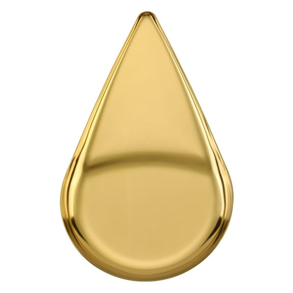 Water Drop Storage Tray Metal Organizer Makeup Cosmetics Container