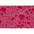 thumbnail image 1 of Water Drops On Pink Surface Poster Print, 17 x 11, 1 of 1