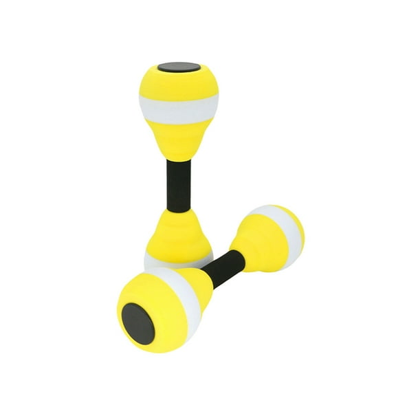 Water Dumbbells, Aquatic Exercise Dumbell Set of 2 Water Aerobic Exercise Foam Dumbbells Pool Resistance Water Fitness Equipment for Weight Loss