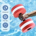 thumbnail image 1 of Water Dumbbells, Exercise Dumbell Water Aerobic Exercise Foam Dumbbells Pool Resistance Water Fitness Equipment, 1 of 5