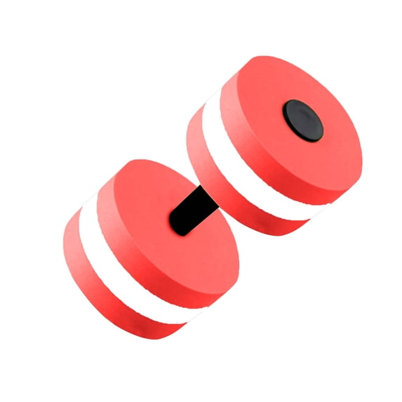 Water Dumbbells for Aerobics Swimming Pool Exercise, Sports Aquatic Fitness Foam Resistance Barbells, Float Water Aerobics Equipment for Pool Workout