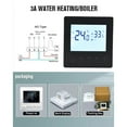 Water Electric Floor Heating TRV House Room Thermostat Temperature