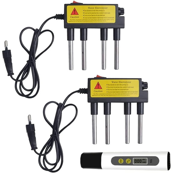 Water Electrolyzer Electrolysis Test Portable Water Quality Tester Lightweight Water Impurity Monitor Electrolyzer Test Monitor