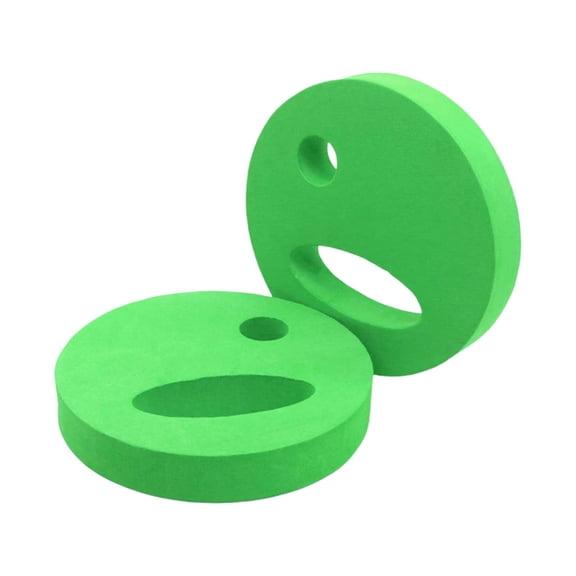 Water Exercise Discs for Pool Aerobics, 2 Pack EVA Foam Water Weights for Resistance Training, Hand Held Swim Discs for Aquatic Fitness, Swimming Beginner, 7.1 Inch