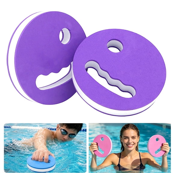 Water Exercise Discs Aerobic Equipment Ergonomic Grip Pool Exercise Accessories Pool Resistance EVA Kids Adults Swimming Beginners,D