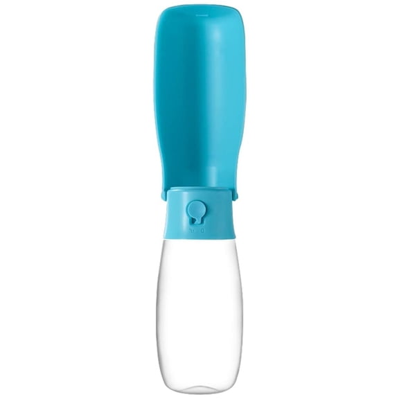 ZDM Water Feeder Plastic Dog Bottle Dog Water Cup Kittens Feeding Cup Cat Water Dispenser Portable Bottle Outdoor Pet Water Bottle Puppy Supply High Capacity Outing Supplies Travel