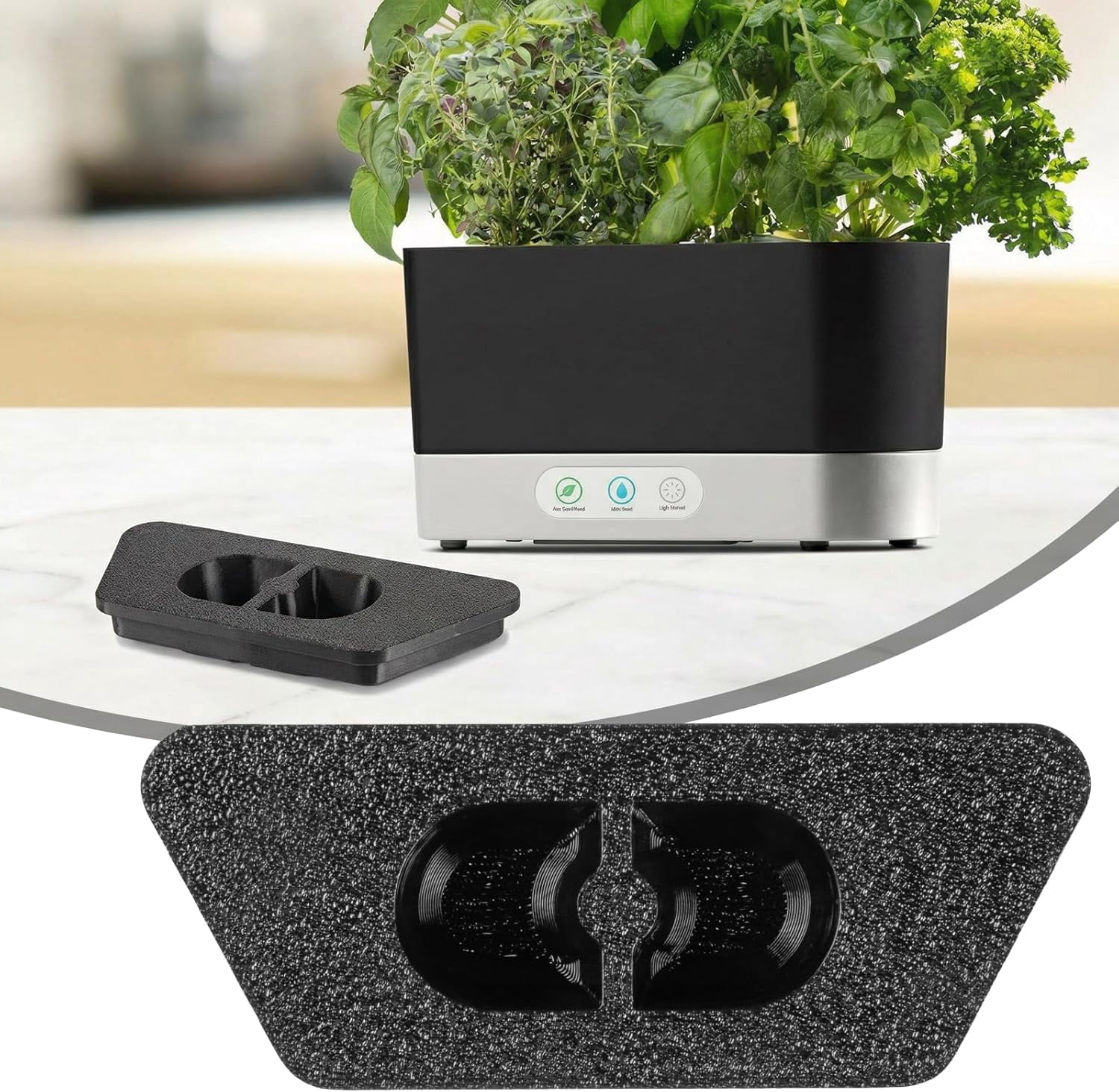 Water Fill Cap Compatible with AeroGarden Harvest, Durable Reusable Refill Cap Replacement for Indoor Hydroponic System