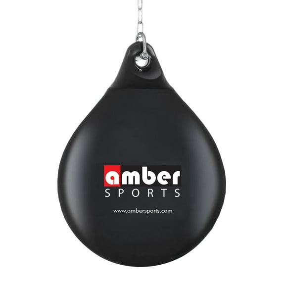 Water-Filled Heavy Boxing Bag, Durable Teardrop Punching Bag, UV Resistant, Portable for Indoor & Outdoor Training, Perfect for Boxing, MMA, Fitness, and Cardio Workouts, 15 Inch, 75 LB