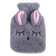 thumbnail image 1 of Water Filled Hot Water Bag Rubber Water Heater Bag Jacket Detachable Hand Warmer Irrigation Menstrual Hot Compress Tummy Hand Warmer Home Decor, 1 of 5